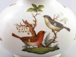 Herendi Rothschild mintás nagyváza. Jelzett, hibátlan, szájánál d: 20 cm, m: 26,5 cm /// Herendi Rot...