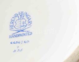 Herendi Rothschild mintás nagyváza. Jelzett, hibátlan, szájánál d: 20 cm, m: 26,5 cm /// Herendi Rot...