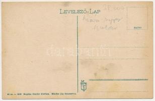 Bodzai-szoros, Buzau Pass; Magyar-román határ. Bogdán Sándor kiadása / Hungarian-Romanian border (fl...