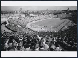 cca 1962 Budapest, Népstadion, 1 db modern nagyítás jelzés nélkül, 15x21 cm