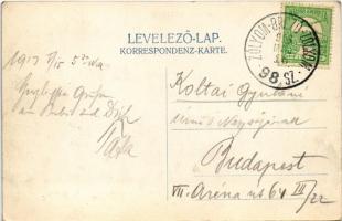 1913 Szliács, Sliac; Pannonia, Otthon, Hungaria, Fürdőház, Buda, Bellevue, Bristol, Újpest, Huszka v...