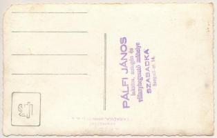 Szabadka, Subotica; Gaál Ilona női kalap szalon, Dáma fehérnemű szalon, vadászfegyver, lőszer üzlet,...