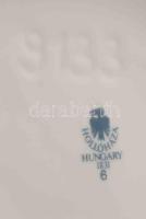 Hollóházi Hajnalka mintás kaspó. Jelzett, hibátlan, d: 16 cm, m: 14 cm