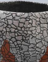 Gorka Géza 2 darab Iparművészeti Vállalatos váza. Jelzett, sérüléssel, m: 13-24 cm