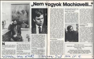 Vágó István, Székely Péter szobrász, Deák B. Ferenc, Straub Dezső (2 db), Nyertes Zsuzsa, Gobbi Hild...