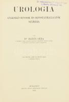 Illyés Géza: Urulogia. Gyakorló orvosok és orvostanhallgatók számára. Magyar Orvosi Könyvkiadó Társulat CXXVII. köt. Bp., 1931, Magyar Orvosi Könyvkiadó Társulat, 10+447 p.+IX t. Fekete-fehér szövegközti képanyaggal illusztrált. Kiadói aranyozott egészvászon-kötés.  Heckenast Gusztáv orvos (nem a történész) névbélyegzésével.