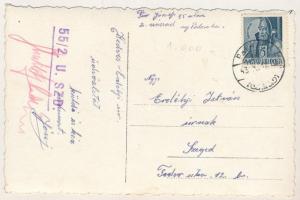 1943 Palánka, Németpalánka, Backa Palanka; híd / bridge. photo + "55/2. U. SZD" (EK)