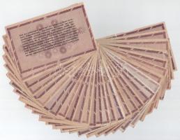 1946. 100.000AP (30x) közte változatok: sorszámozott és sorszám nélküliek, vastag fehér papír illetv...