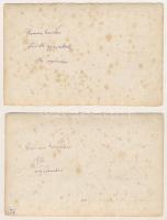 1916 Román harctér, fürdő gyerekek / WWI K.u.K. military, Romanian front, bathing children - 2 db ré...