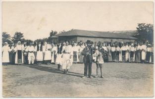 Román harctér, cigány zenészek / WWI K.u.K. military, Romanian front, Gypsy musicians, folklore. photo (fl)