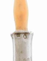 Ezüst (Ag) nyelű salátakínáló pár. Jelzett, bruttó: 130g