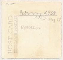 1939 Petrozsény, Petrosani; RIPENSIA Temesvár labdarúgó csapat, focisták / Ripensia Timisoara footba...