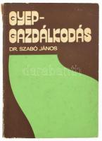 Dr. Szabó János: Gyepgazdálkodás. Bp., 1977, Mezőgazdasági Kiadó. Második, átdolgozott és bővített kiadás. Kiadói papírkötés, kissé sérült, foltos borítóval.