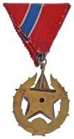 1951. "Közbiztonsági Érem" bronz fokozata a karhatalom tagjai részére, zománcozott bronz k...