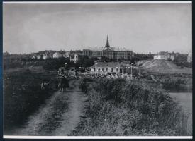 cca 1900 Budapest, a Feneketlen-tó környéke, 1 db modern nagyítás, jelzés nélkül, 15x21 cm