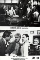 Különféle filmek egy-egy jelenete, 21 db vintage produkciós filmfotó (vitrinfotó, lobbyfotó) ezüst zselatinos fotópapíron, a használatból eredő (esetleges) kisebb hibákkal, 18x24 cm