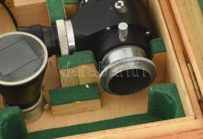 Meopta fotófeltét készlet, 5 db-os, Fo9x és Fo12x optikákkal, OFOTÉRT által kiállított nyugtával (19...