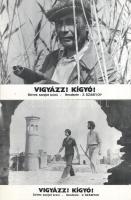 cca 1985 előtti ,,Vigyázz! Kígyó!" című szovjet film jelenetei és szereplői, 9 db produkciós fi...