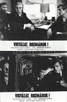 cca 1989 előtti ,,Vigyázat, rozmárok!" című szovjet film jelenetei és szereplői, 15 db vintage ...