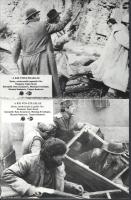 cca 1989 előtti ,,A kis vonatrablás" című jugoszláv film jelenetei és szereplői, 7 db vintage p...