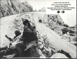 cca 1989 előtti ,,A kis vonatrablás" című jugoszláv film jelenetei és szereplői, 7 db vintage p...