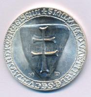 Szabó Géza (1939-2018) DN "IV. Béla király bullája" peremén jelzett Ag emlékérem (34,42g/0...