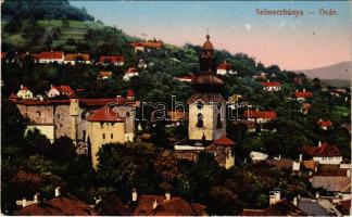 Selmecbánya, Schemnitz, Banská Stiavnica; Óvár. Joerges kiadása 1912-13. / castle (EK)