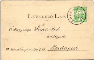 1911 Árvaváralja, Oravsky Podzámok; Árva vára (északról). Sochán P. kiadása / Oravsky zámok / castle...