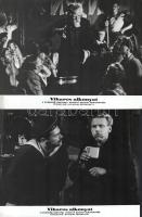 cca 1989 előtti ,,Viharos alkonyat" című szovjet film jelenetei és szereplői, 10 db vintage pro...