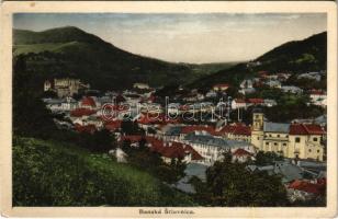 Selmecbánya, Banská Stiavnica; látkép. Joerges / general view (fl)