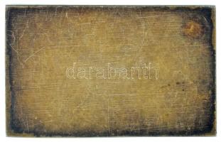 1940. "MABOE (Magyar Amatőr Bélyeggyűjtők Országos Egyesülete) 1940" jelzett Ag emlékplake...