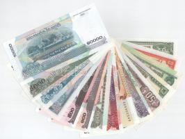 Kambodzsa 1979-2014. 0,2R-10.000R (15xklf) T:UNC,AU
Cambodia 1979-2014. 0,2 Riel - 10.000 Riels (15...
