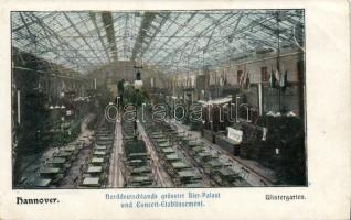 Hannover, Wintergarten, Bierpalast / beer hall interior