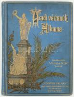 Aradi vértanúk albuma. Arad sz. kir. város közönsége és az aradi "Kölcsey-Egyesület" megbízásából szerkesztette Varga Ottó. Bp., 1892, Lampel R. (Wodianer F. és Fiai),1 t.(díszcímlap)+426 (helyesen 246)+2 p.+7 (hasonmás)+1 t. Harmadik, bővített kiadás. Gazdag szövegközti és egészoldalas képanyaggal illusztrált. Kiadói aranyozott, festett, illusztrált egészvászon kötésben, Leszik-kötés, aranyozott lapélekkel, kopott borítóval, a gerincen kis sérüléssel.