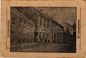 1940 Szatmárnémeti, Satu Mare; Református Leánygimnázium / Calvinist grammar school for girls + "1940 Szászrégen visszatért" So. Stpl. (EK)