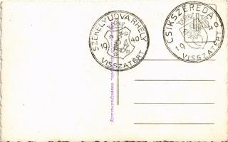 Gyilkos-tó, Ghilcos, Lacul Rosu; Oltárkő / Piatra Altarului. Kováts István photo + "1940 Székel...