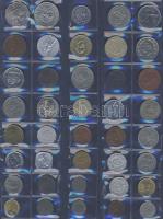 Jó világpénz tétel, 614db, régi és új, nagyon sok jobbal, sok tengerentúllal!