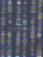 Jó világpénz tétel, 614db, régi és új, nagyon sok jobbal, sok tengerentúllal!