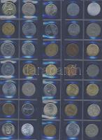 Jó világpénz tétel, 614db, régi és új, nagyon sok jobbal, sok tengerentúllal!
