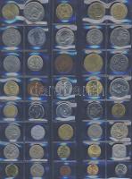 Jó világpénz tétel, 614db, régi és új, nagyon sok jobbal, sok tengerentúllal!