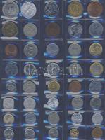 Jó világpénz tétel, 614db, régi és új, nagyon sok jobbal, sok tengerentúllal!