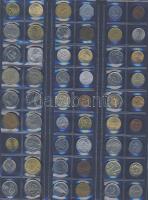 Jó világpénz tétel, 632db, régi és új, nagyon sok jobbal, sok tengerentúllal!