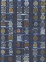 Jó világpénz tétel, 632db, régi és új, nagyon sok jobbal, sok tengerentúllal!