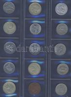 Jó világpénz tétel, 632db, régi és új, nagyon sok jobbal, sok tengerentúllal!