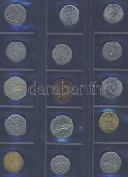 Jó világpénz tétel, 632db, régi és új, nagyon sok jobbal, sok tengerentúllal!