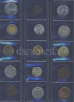 Jó világpénz tétel, 632db, régi és új, nagyon sok jobbal, sok tengerentúllal!