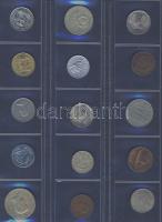 Jó világpénz tétel, 632db, régi és új, nagyon sok jobbal, sok tengerentúllal!