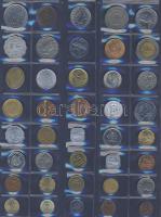 Jó világpénz tétel, 632db, régi és új, nagyon sok jobbal, sok tengerentúllal!