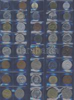 Jó világpénz tétel, 632db, régi és új, nagyon sok jobbal, sok tengerentúllal!