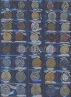 Jó világpénz tétel, 632db, régi és új, nagyon sok jobbal, sok tengerentúllal!
